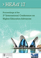 Imagen de portada del libro Proceedings of the 3rd International Conference on Higher Education Advances
