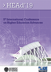 Imagen de portada del libro 5th International Conference on Higher Education Advances (HEAd' 19)