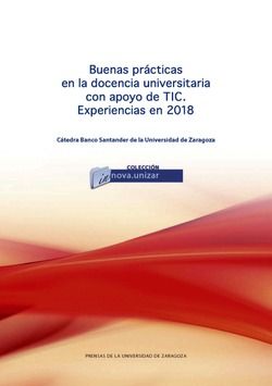 Imagen de portada del libro Buenas prácticas en la docencia universitaria con apoyo de TIC