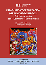 Imagen de portada del libro Estadística y Optimización (Grado Videojuegos)