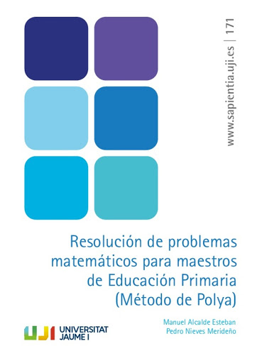 Imagen de portada del libro Resolución de problemas matemáticos para maestros de Educación Primaria (Método de Polya)