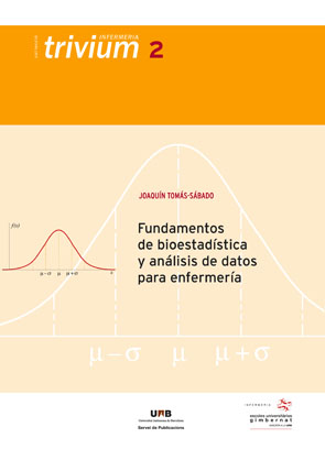 Imagen de portada del libro Fundamentos de bioestadística y análisis de datos para enfermería