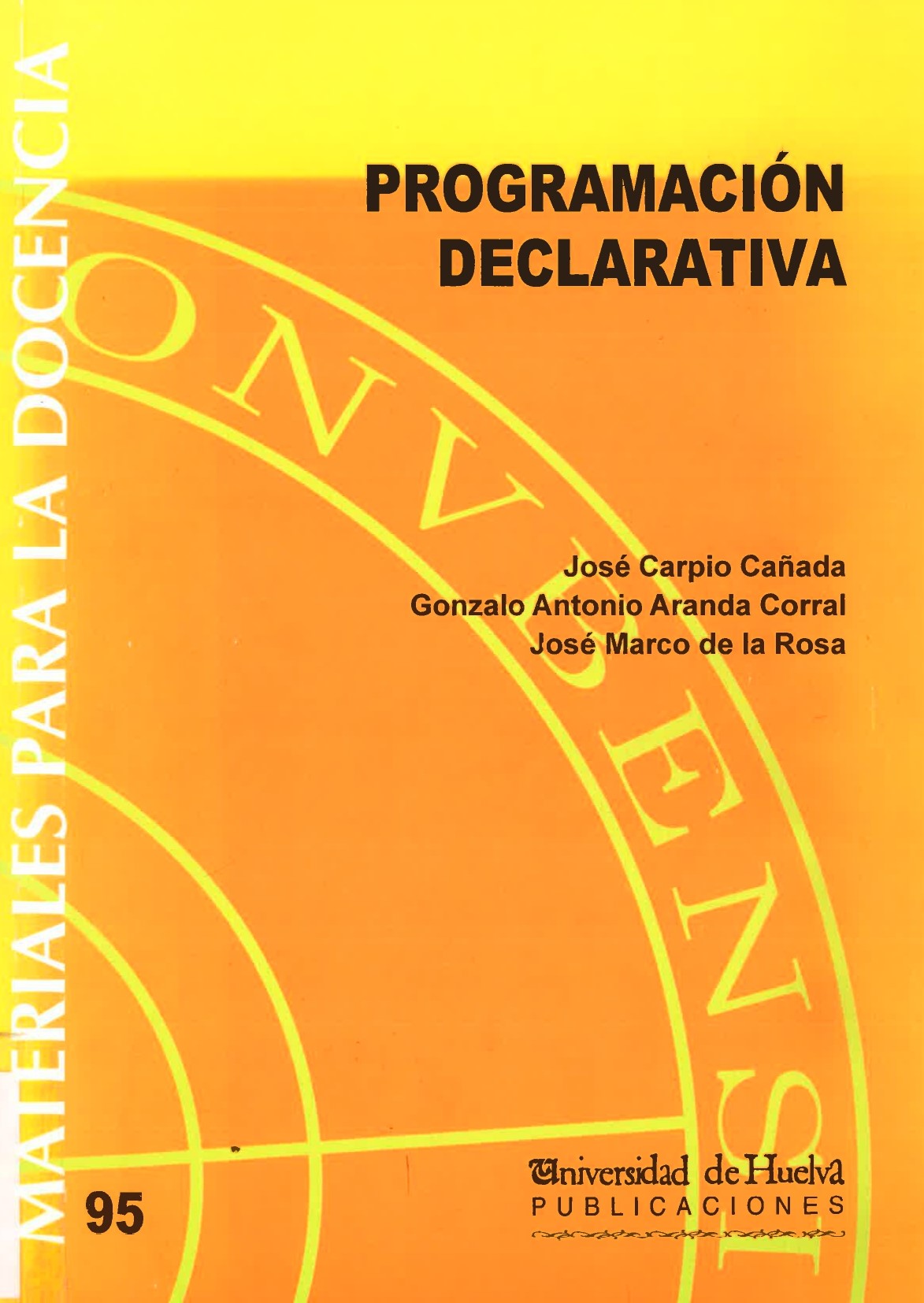 Imagen de portada del libro Programación Declarativa