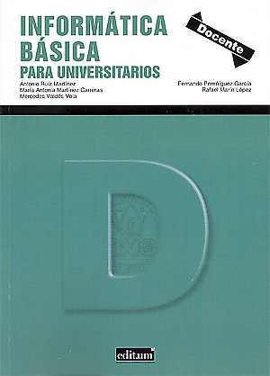 Imagen de portada del libro Informática básica para universitarios