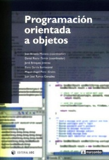 Imagen de portada del libro Programación orientada a objetos