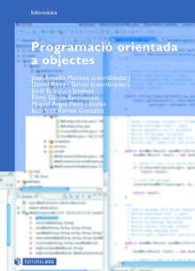 Imagen de portada del libro Programació orientada a objectes