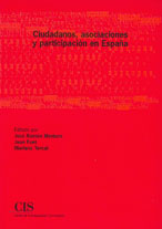 Imagen de portada del libro Ciudadanos, asociaciones y participación en España