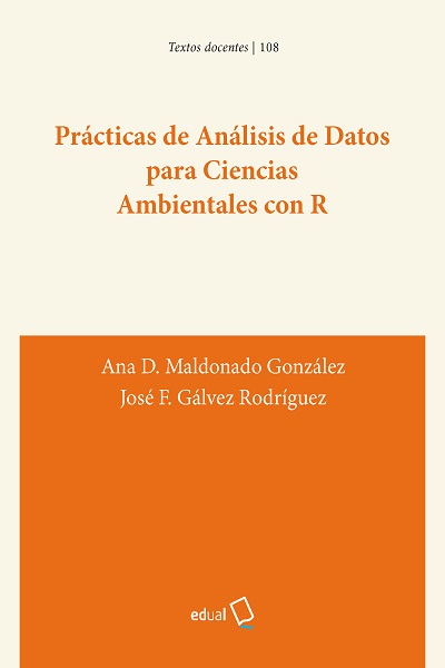 Imagen de portada del libro Prácticas de análisis de datos para Ciencias Ambientales con R