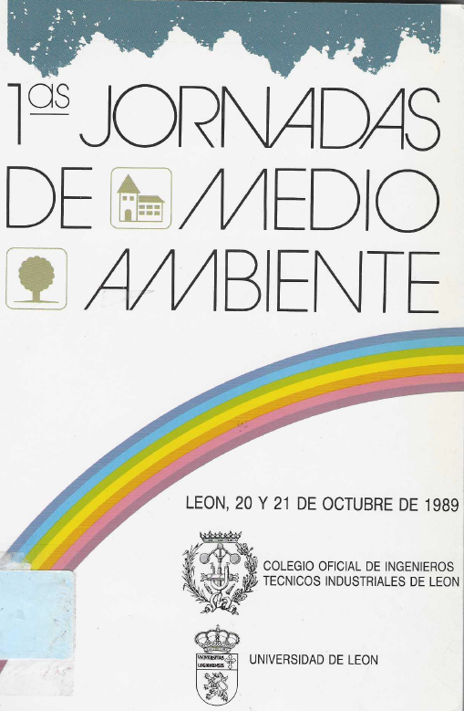 Imagen de portada del libro 1as. Jornadas de medioambiente