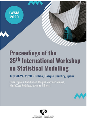 Imagen de portada del libro Proceedings of the 35th International Workshop on Statistical Modelling : July 20-24, 2020 Bilbao, Basque Country, Spain