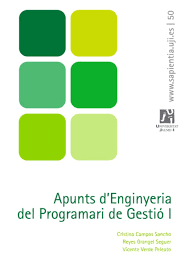 Imagen de portada del libro Apunts d'Enginyeria del Programari de Gestió I