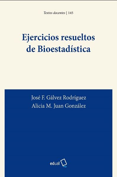 Imagen de portada del libro Ejercicios resueltos de Bioestadística