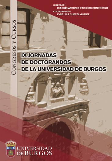 Imagen de portada del libro IX Jornadas de Doctorandos de la Universidad de Burgos [Recurso electrónico]