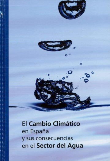 Imagen de portada del libro El cambio climático en España y sus consecuencias en el sector del agua