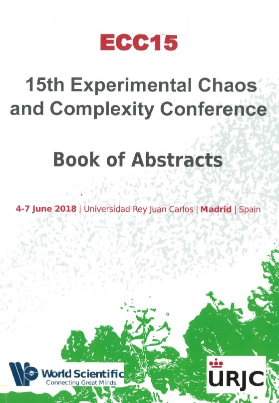 Imagen de portada del libro ECC15, 15th Experimental Chaos and Complexity Conference