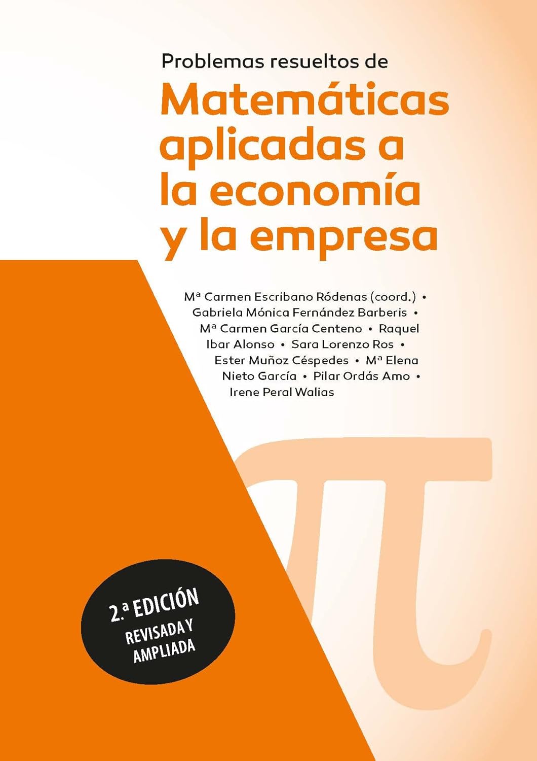 Imagen de portada del libro Problemas resueltos de matemáticas aplicadas a la economía y la empresa