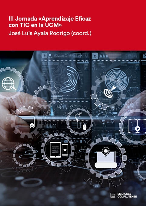 Imagen de portada del libro III Jornada «Aprendizaje Eficaz con TIC en la UCM»