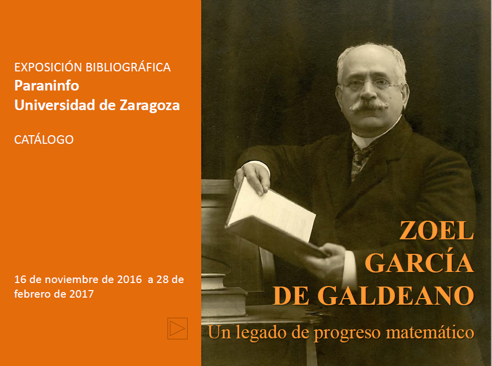 Imagen de portada del libro Zoel García de Galdeano : Un legado de progreso matemático