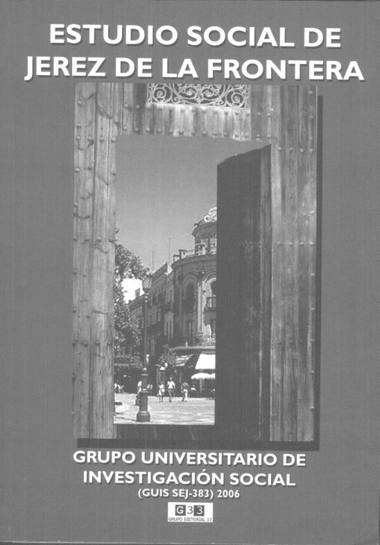 Imagen de portada del libro Estudio social de Jerez de la Frontera