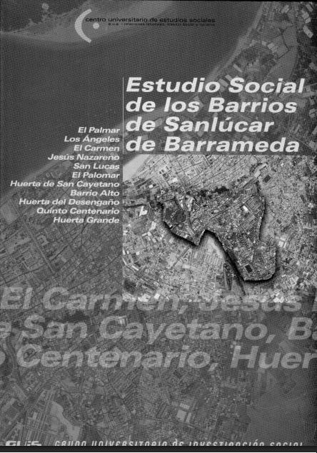 Imagen de portada del libro Estudio Social de los barrios de Sanlúcar de Barrameda