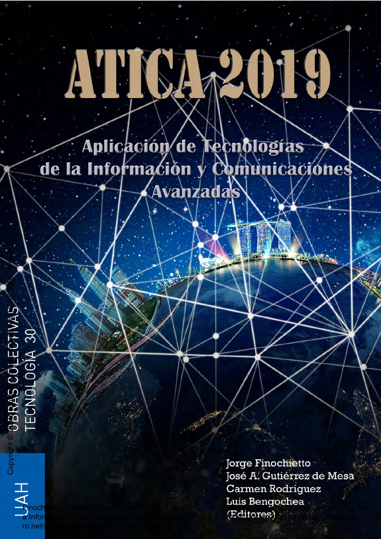Imagen de portada del libro ATICA2019: Aplicación de Tecnologías de la Información y Comunicaciones Avanzadas