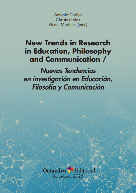 Imagen de portada del libro New Trends in Research in Education, Philosophy and Communication