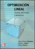 Imagen de portada del libro Optimización lineal