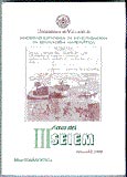 Imagen de portada del libro Actas del III SEIEM : Valladolid, 1999