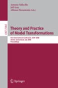 Imagen de portada del libro Theory and practice of model transformations :