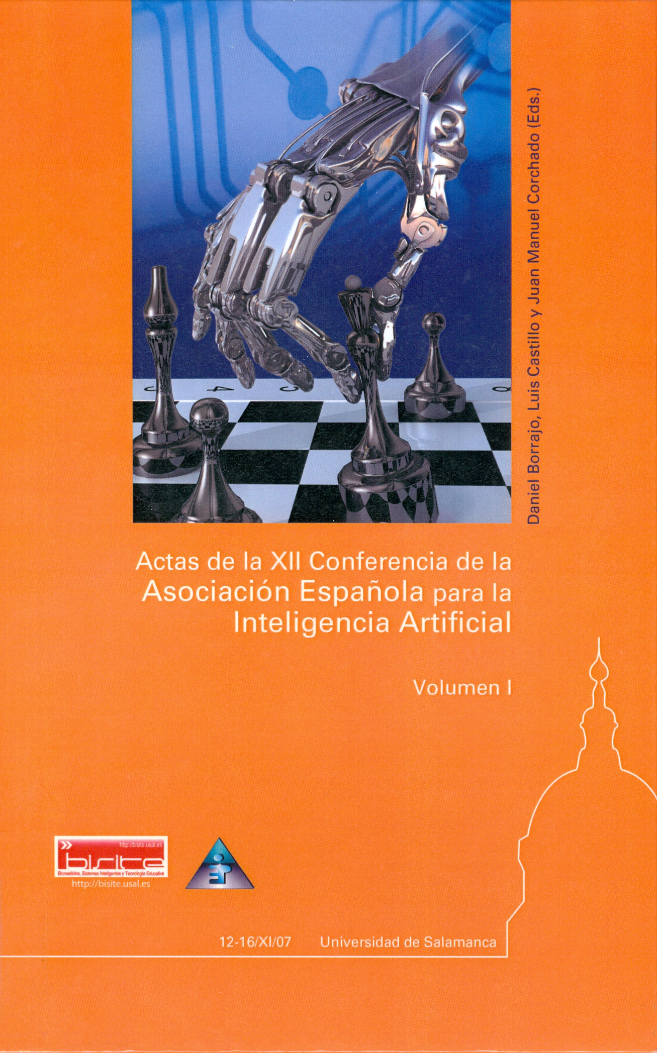 Imagen de portada del libro XII Conferencia de la Asociación Española para la Inteligencia Artificial