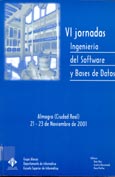 Imagen de portada del libro JISBD 2001. Jornadas de ingeniería del software y bases de datos