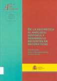 Imagen de portada del libro De la aritmética al análisis : historia y desarrollos recientes en matemáticas