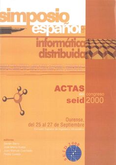 Imagen de portada del libro Simposio Español de Informática Distribuida