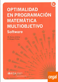 Imagen de portada del libro Optimalidad en programación matemática multiobjetivo