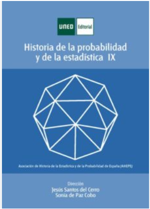 Imagen de portada del libro Historia de la probabilidad y la estadística (IX)