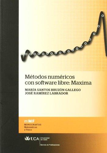 Imagen de portada del libro Métodos numéricos con software libre: Maxima
