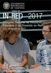 Imagen de portada del libro In-Red 2017. III Congreso nacional de innovación educativa y docencia en red
