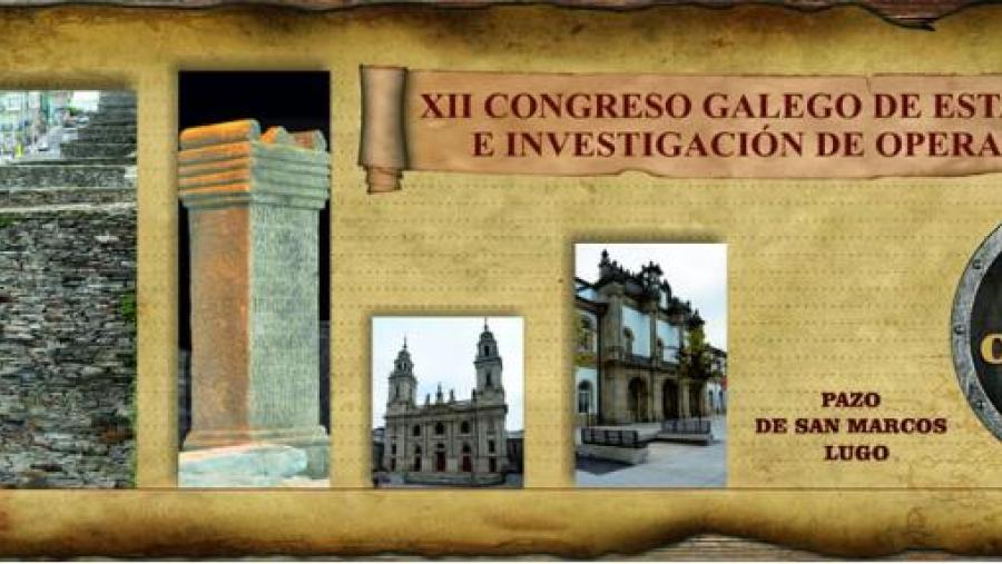 Imagen de portada del libro XII Congreso Galego de Estatística e Investigación de Operacións