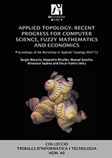 Imagen de portada del libro Applied topology: recent progress for computer science, fuzzy mathematics and economics
