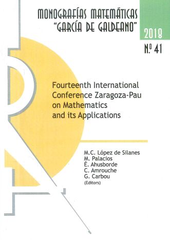Imagen de portada del libro Fourteenth International Conference Zaragoza-Pau on Mathematics and its Applications