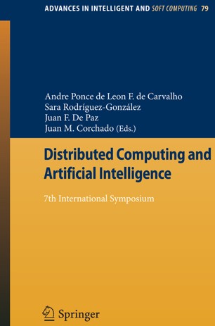 Imagen de portada del libro Distributed computing and artificial intelligence