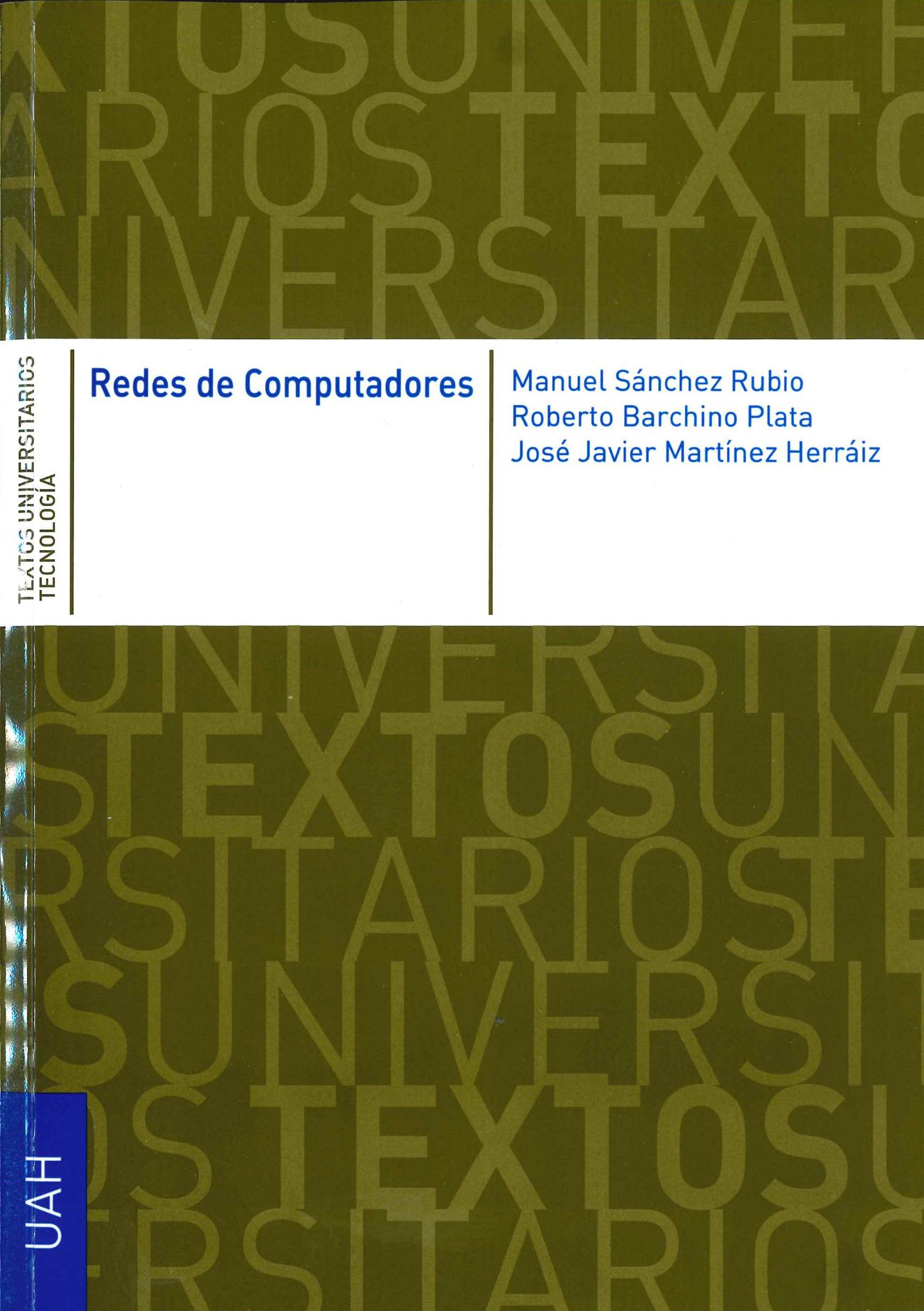 Imagen de portada del libro Redes de computadores