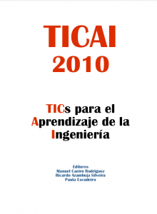 Imagen de portada del libro TICAI 2010