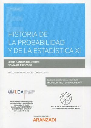 Imagen de portada del libro Historia de la probabilidad y de la estadística XI