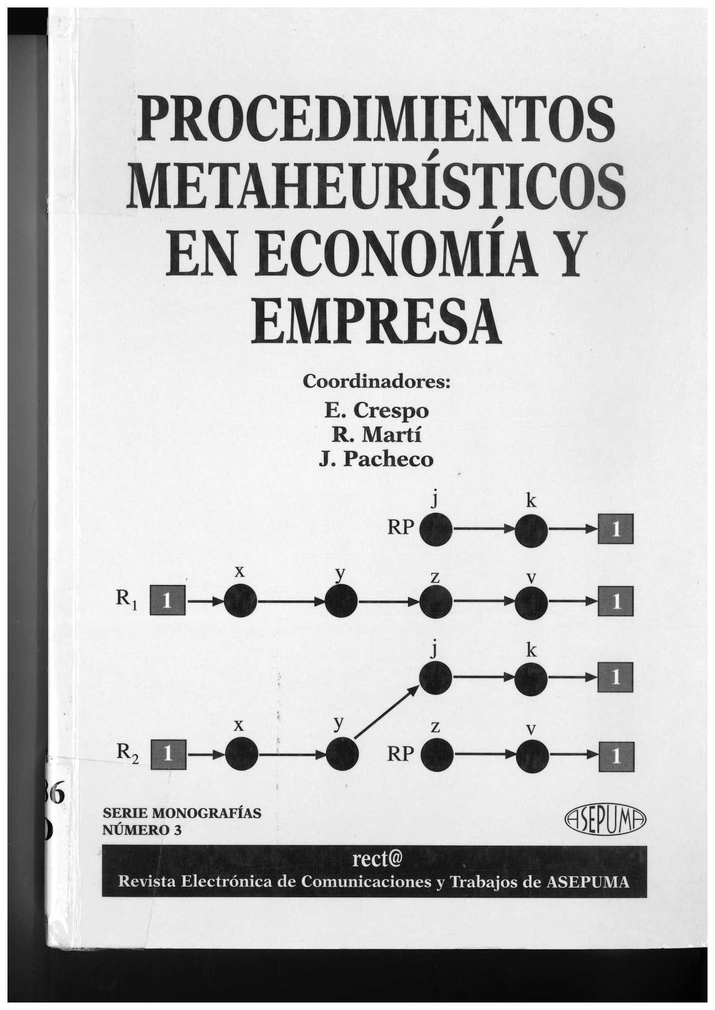 Imagen de portada del libro Procedimientos metaheurísticos en economía y empresa