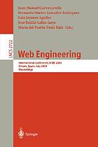 Imagen de portada del libro Web Engineering