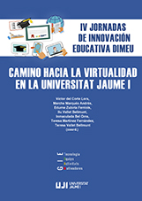 Imagen de portada del libro Camino hacia la virtualidad en la Universitat Jaume I