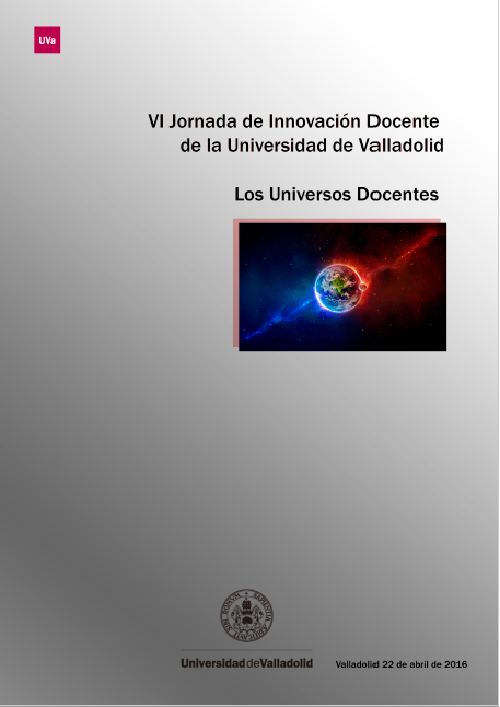 Imagen de portada del libro VI jornada de innovación docente de la Universidad de Valladolid