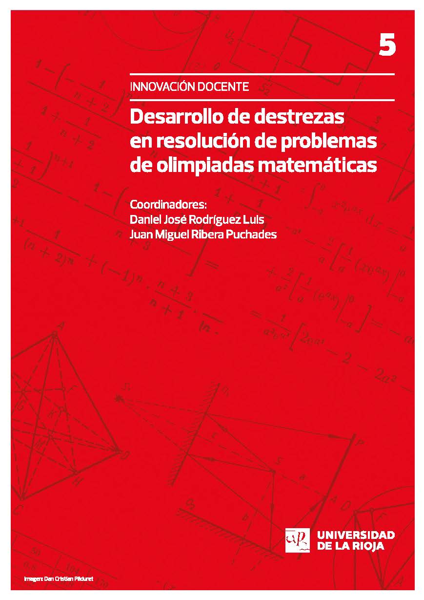 Imagen de portada del libro Desarrollo de destrezas en resolución de problemas de olimpiadas matemáticas