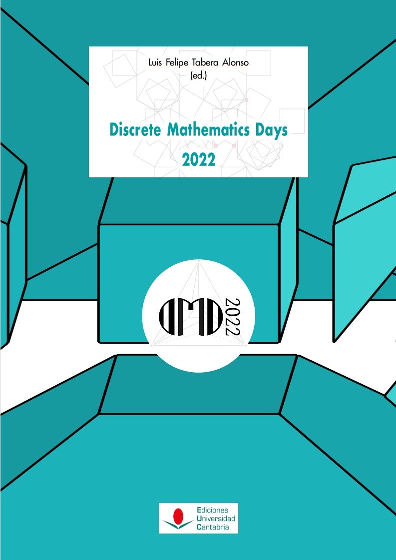 Imagen de portada del libro Discrete Mathematics Days 2022